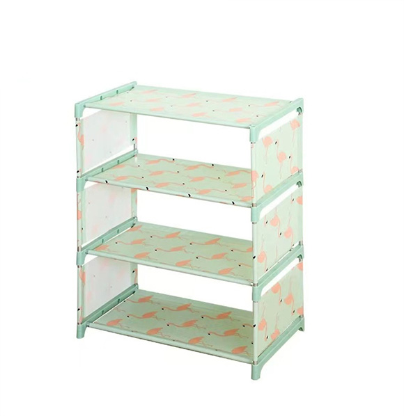 Shoe rack with cover
